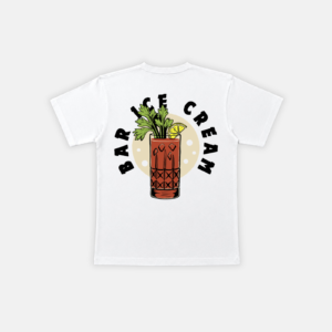 kaos bartender putih tshirt bartender putih